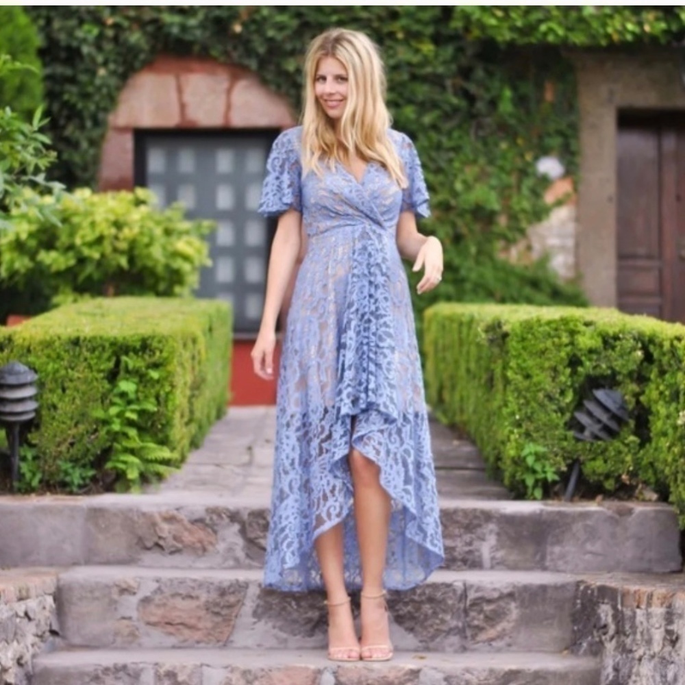 ANTHROPOLOGIE Moulinette Soeurs Genevieve Lace Dress Size 0